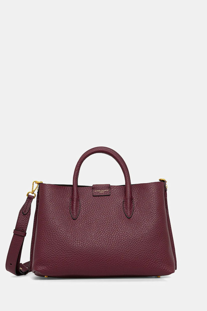 Gianni Chiarini poșetă de piele ARETHA culoarea bordo, BS.11832.RNGDBL