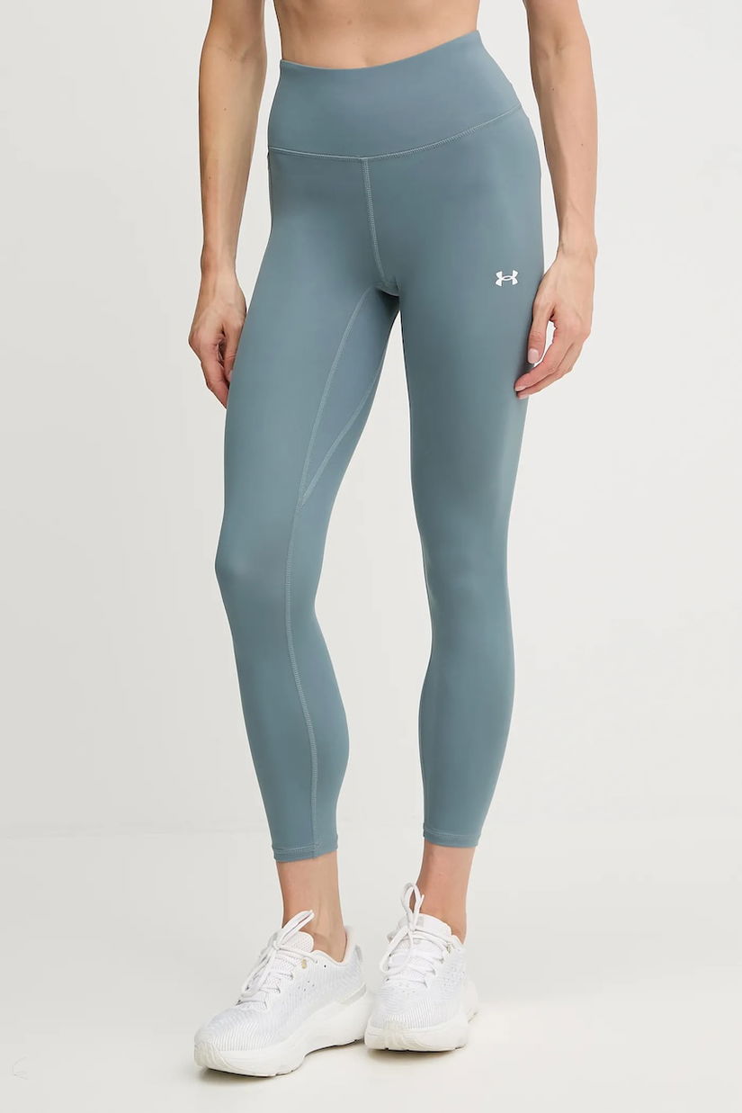 Under Armour leggins de antrenament Motion culoarea verde, uni, 1388647