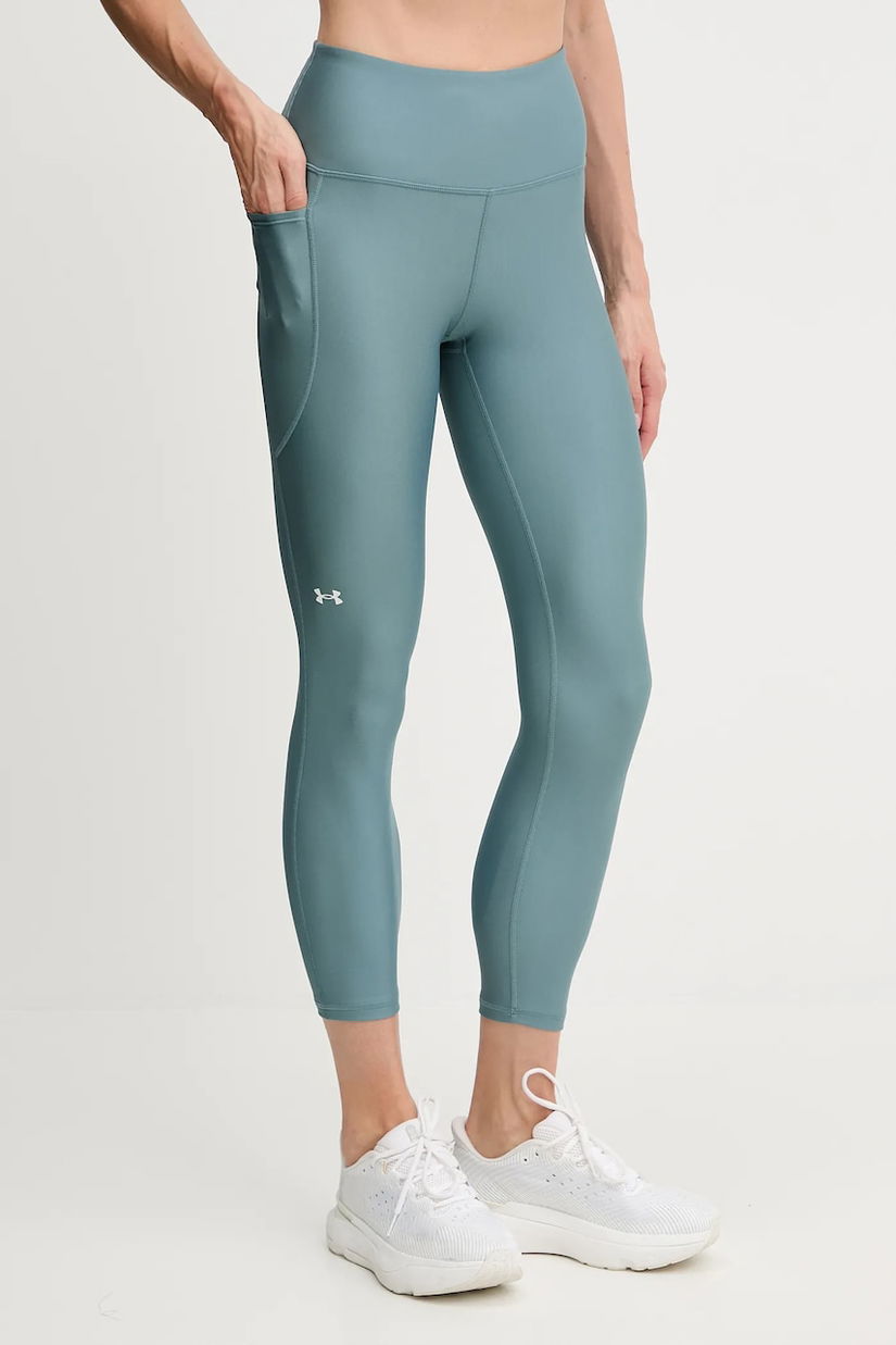 Under Armour leggins de antrenament HG Armour HiRise culoarea negru, uni, 1365335