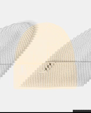 JOYINME căciulă de lână Warm Thoughts culoarea bleumarin, de lână, din tricot gros, Warm Thoughts