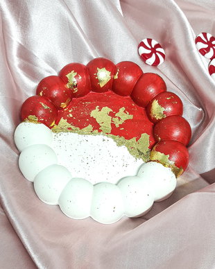 Decoratiune Craciun cu foita de aur