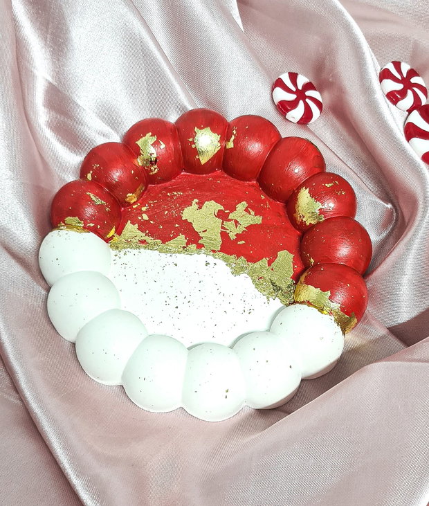 Decoratiune Craciun cu foita de aur