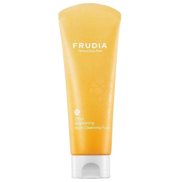 Spuma Micro-demachianta Iluminatoare cu Citrice - Frudia Citrus Brightening Micro Cleansing Foam, 145 ml