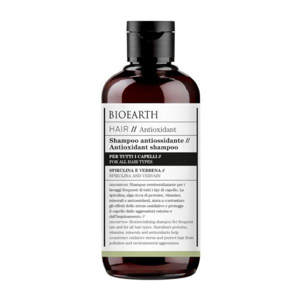 Sampon antioxidant cu spirulina, -  Hair Bioearth, 250 ml