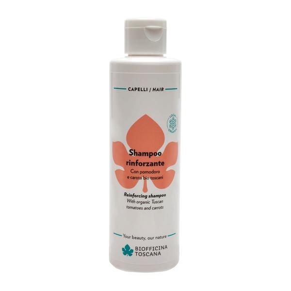 Sampon bio intaritor cu Liquepom&Acirc;&reg;, - Biofficina Toscana, 200 ml