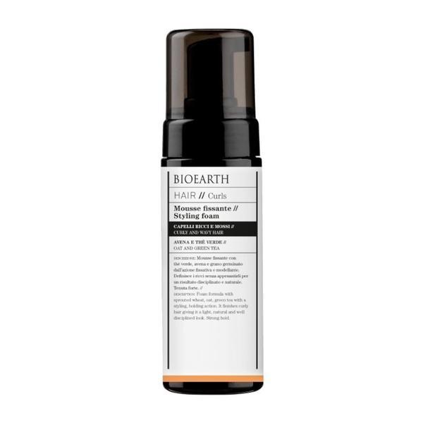 Spuma de par cu ceai verde, - Hair Bioearth, 150 ml