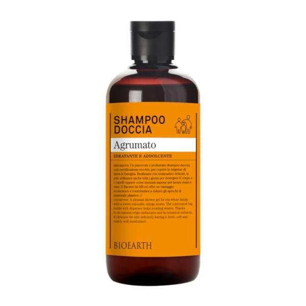 Sampon &amp; gel de dus cu aroma de citrice, - Bioearth, 500 ml