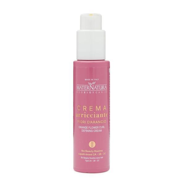 Crema definire bucle cu flori de portocale, - MaterNatura, 100 ml