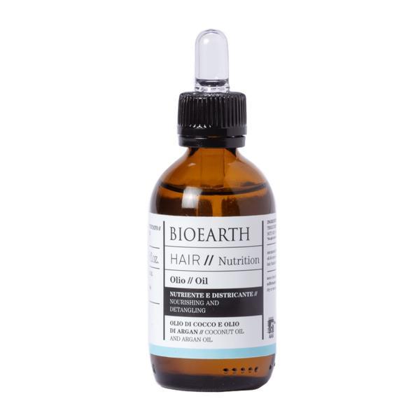 Ulei de par cu cocos si argan, - Bioearth, 50 ml