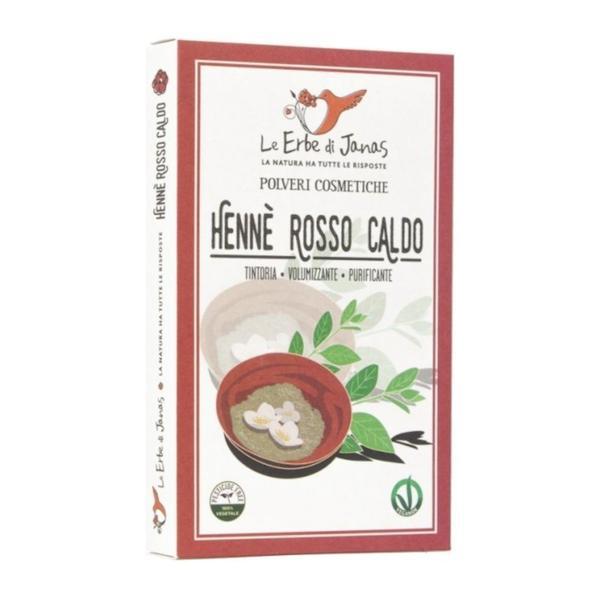 Henna Rosu Cald Le Erbe di Janas 100gr