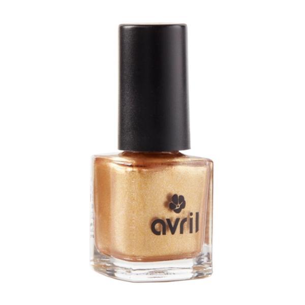 Lac de unghii auriu Pearly Gold, - Avril, 7 ml