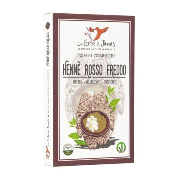 Henna Rosu Rece Le Erbe di Janas 100 gr