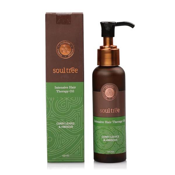Ulei anticadere si crestere par cu frunze de curry, - Soultree, 120 ml