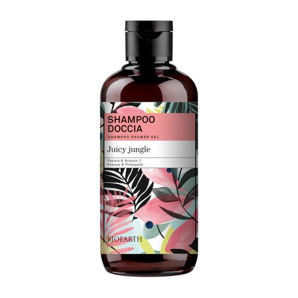 Sampon si gel de dus Juicy Jungle, - Family Bioearth, 500 ml