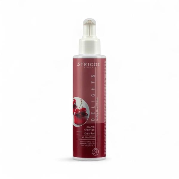 Vopsea Pigment Profesională Atricos Inviting Direct Color Delights - Glazed cherries Nuanță Roșu, 150 ml