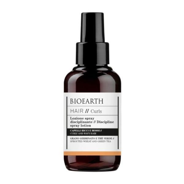 Spray par ondulat, cret cu ceai verde - Bioearth, 100 ml