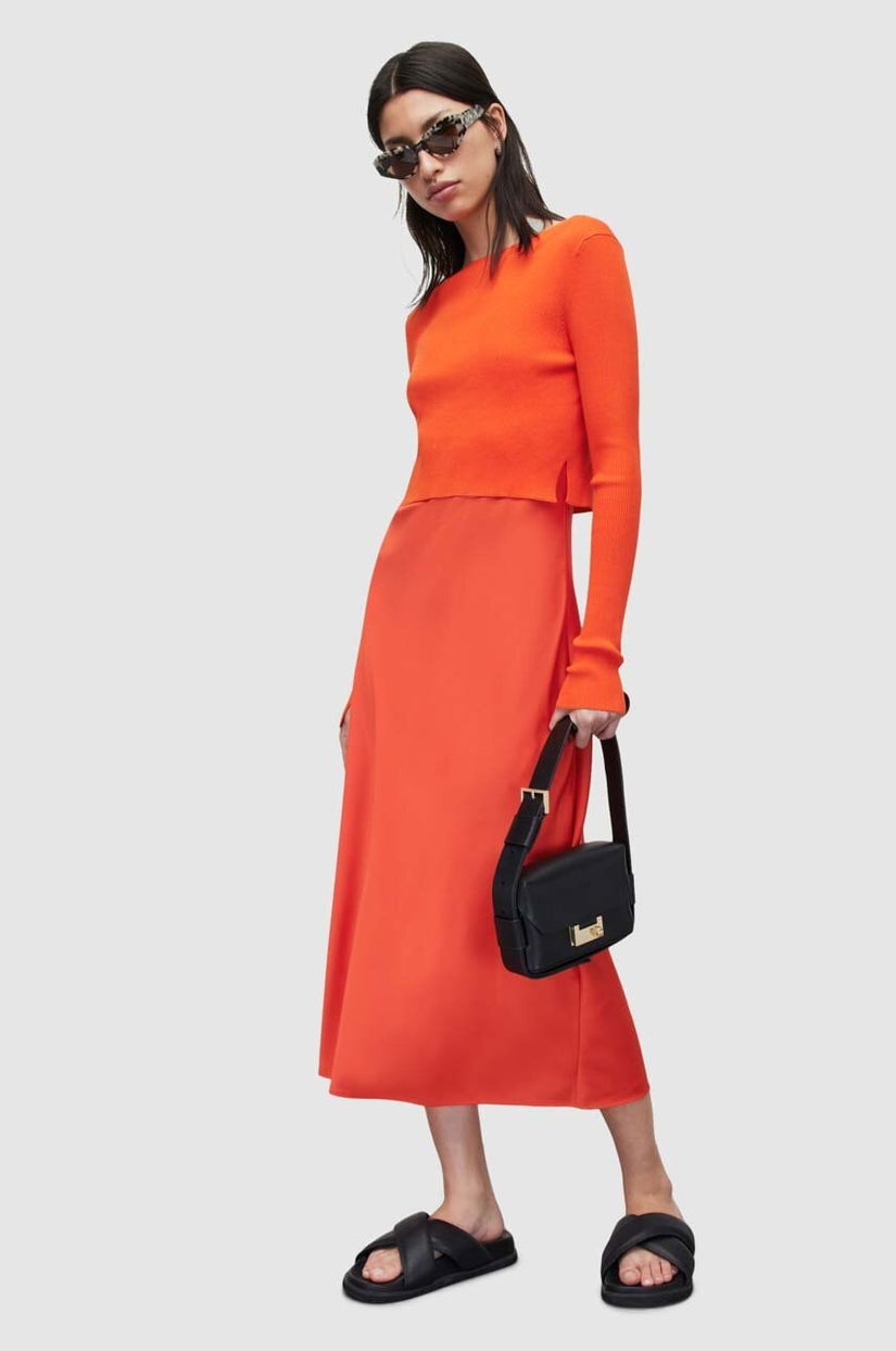 AllSaints rochie si pulover maxi, dreaptă