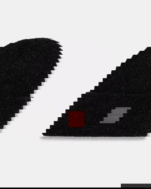 Coach pălărie din amestec de lână culoarea negru, 29CU825