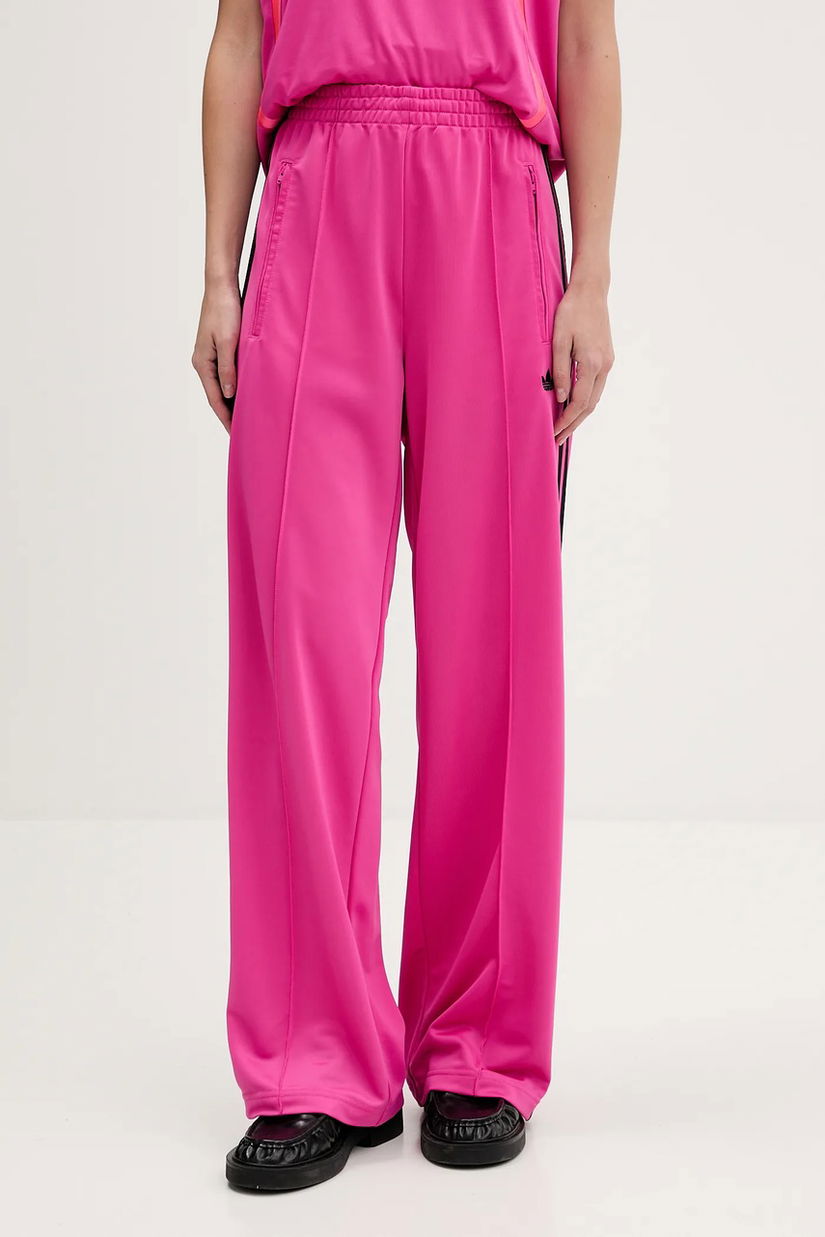 adidas Originals pantaloni de trening Firebird Tp culoarea roz, cu imprimeu, JY2696