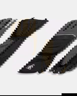 Rossignol mănuși de schi culoarea verde, RLOMG01