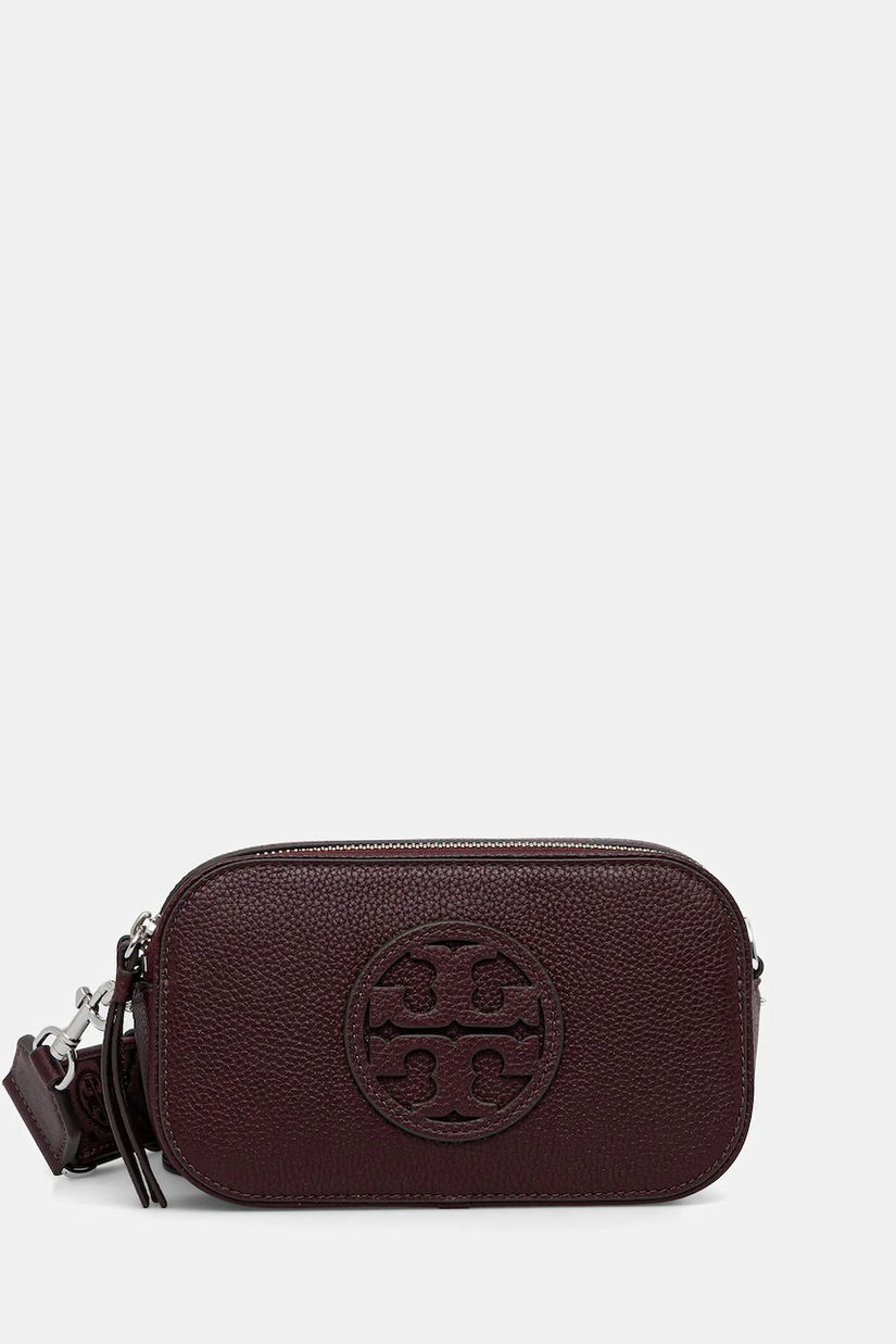 Tory Burch poșetă Miller Mini culoarea bordo, 171956-500