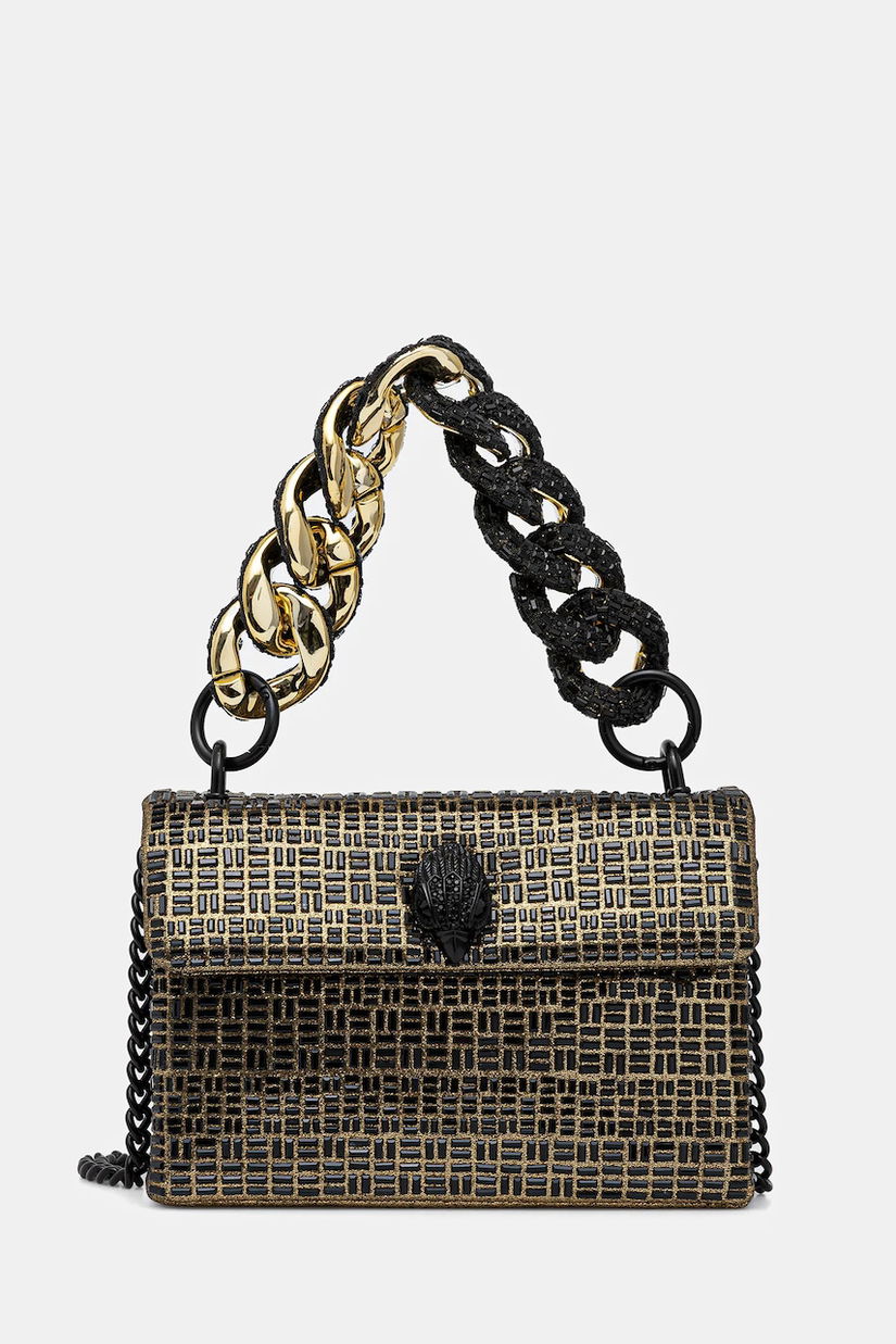 Kurt Geiger London poșetă MINI KENSINGTON culoarea negru, 5020005609