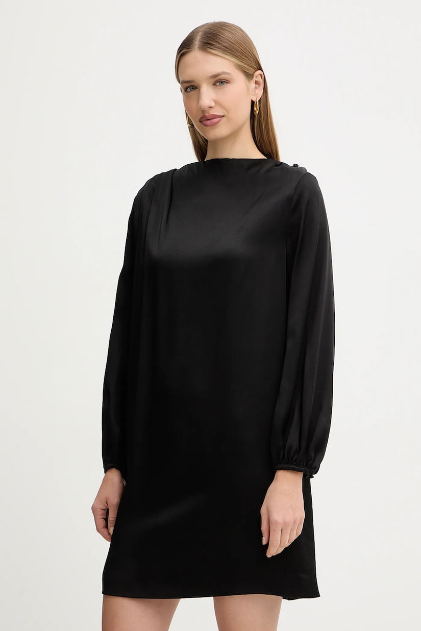 Weekend Max Mara rochie CABINA culoarea negru, mini, drept, 2525226043600