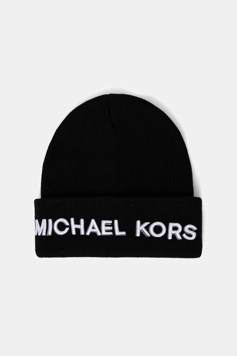 Michael Kors căciulă culoarea negru, MKMC542072