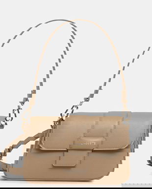 Lacoste poșetă culoarea bej, NF5152AU