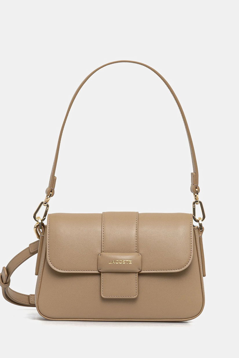 Lacoste poșetă culoarea bej, NF5152AU