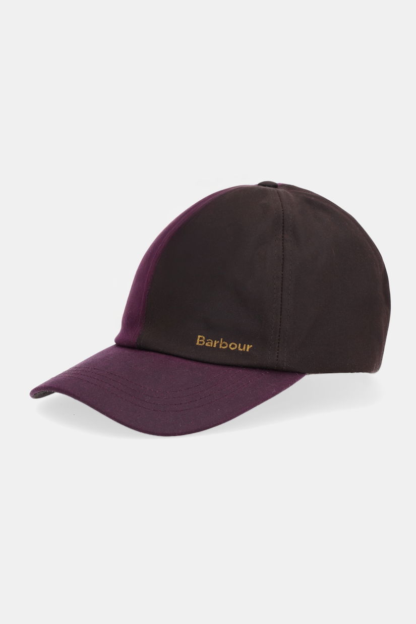 Barbour șapcă de baseball din bumbac culoarea maro, LHA0546