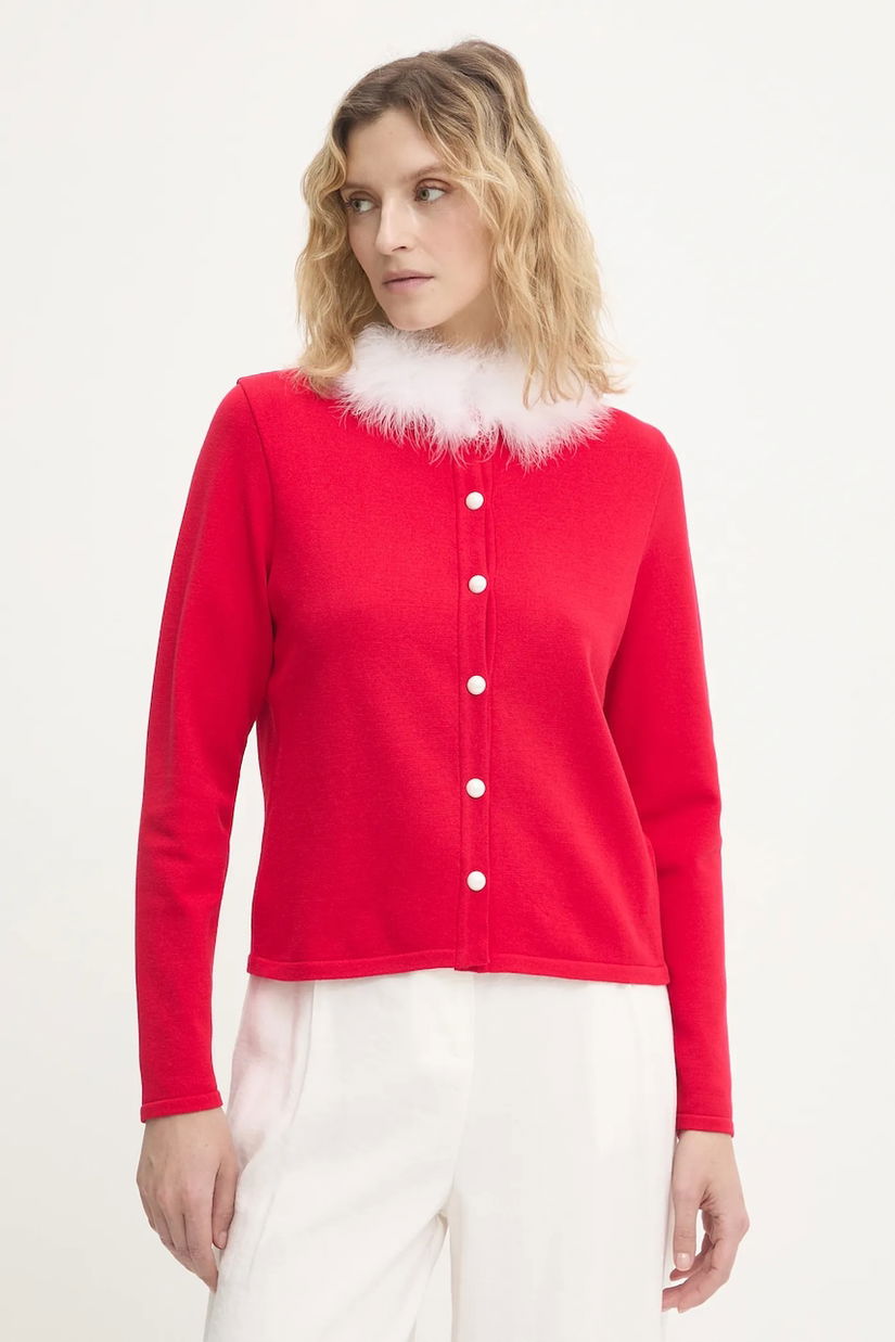 The Sleeper cardigan culoarea roșu, light, MKCG09P013F