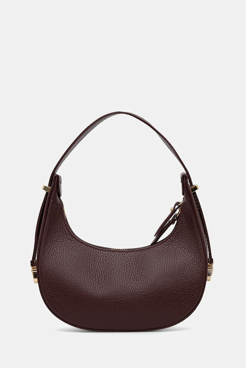 Answear.LAB poseta de piele culoarea bordo