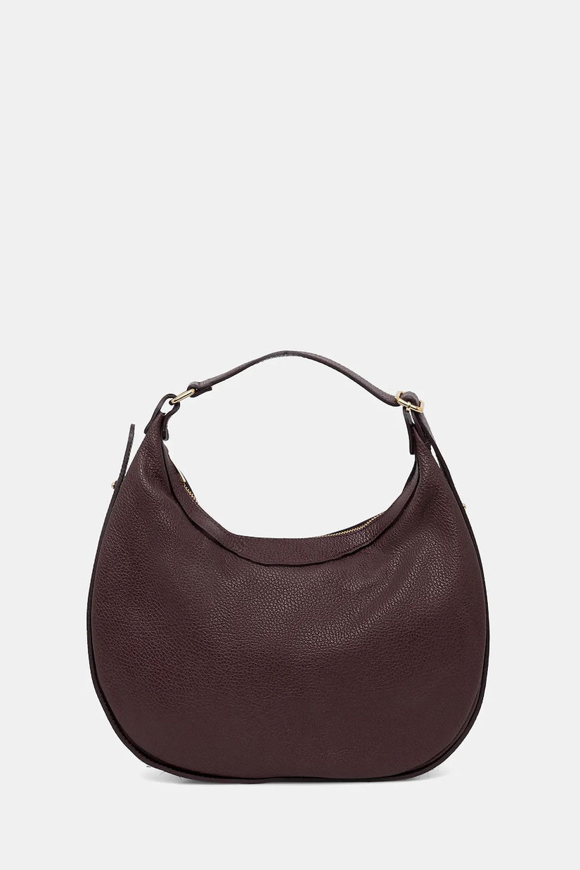 Answear.LAB poseta de piele culoarea bordo