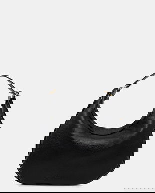 Answear.LAB poseta de piele culoarea negru