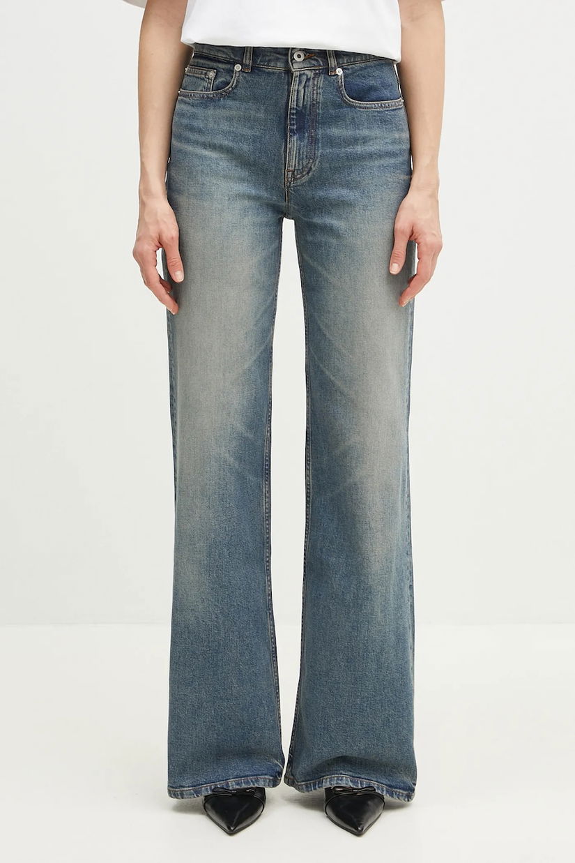 Kenzo jeans femei high waist, FF52DP2176S7.DS