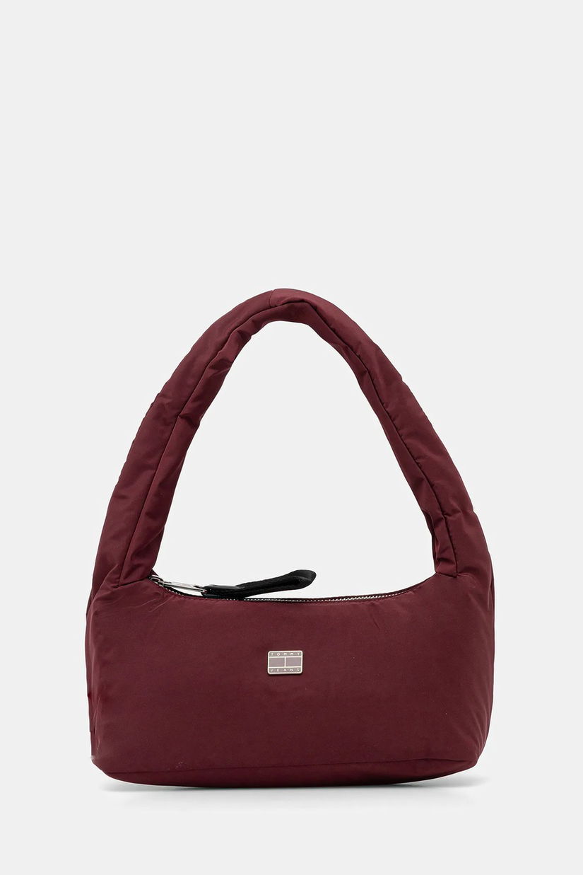Tommy Jeans poșetă culoarea bordo, AW0AW17886