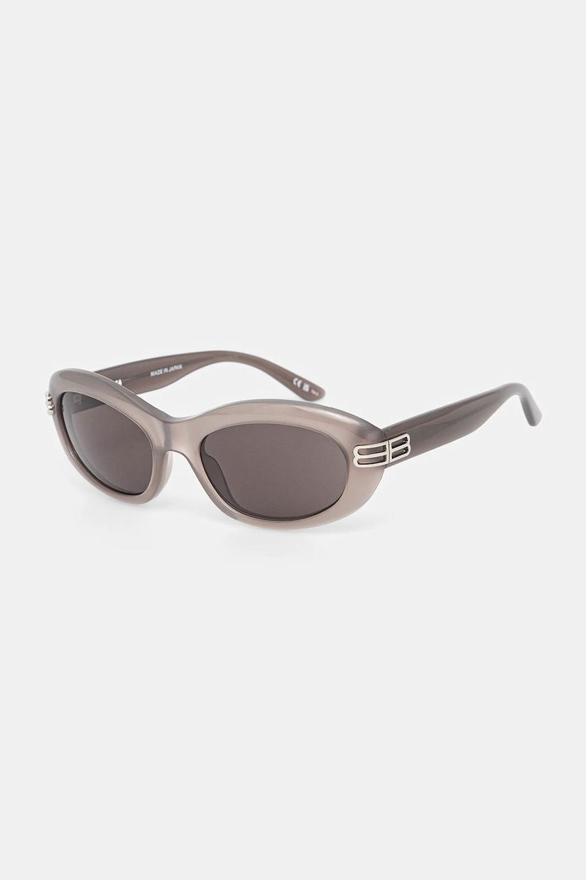 Balenciaga ochelari de soare culoarea gri, BB0431S