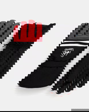 Rossignol mănuși de schi Action IMPR culoarea negru, RLMMG14