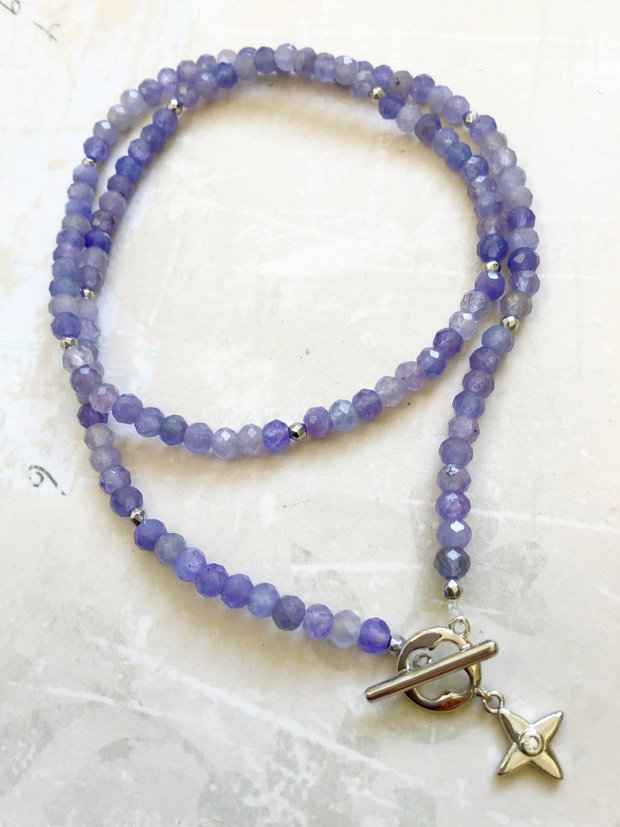 Colier CHOKER Tanzanit