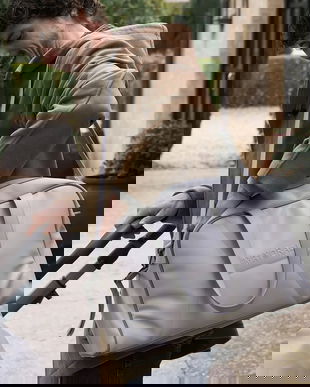 Mayoral Newborn geantă de cărucior culoarea gri, 19966