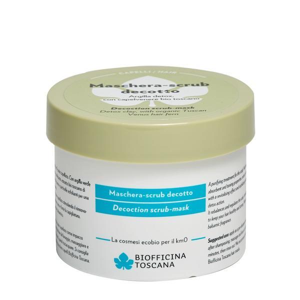 Masca detox pentru par cu argila verde , - Biofficina, 200 ml