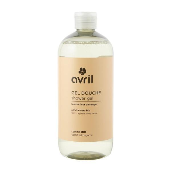 Gel de dus bio cu flori de portocale, - Avril, 500 ml