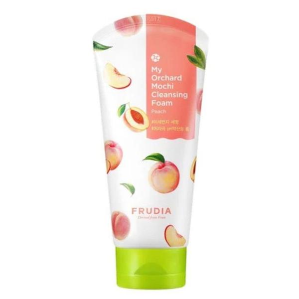 Spuma de Curatarea Fetei cu Piersici - Frudia My Orchard Mochi Cleansing Foam Peach, 120 ml