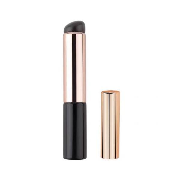 Aplicator de silicon 3 &icirc;n 1 pentru gradient, fixarea decorurilor și aplicarea pigmentilor/pudrelor, negru mare
