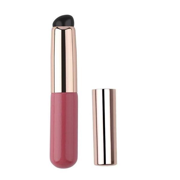 Aplicator de silicon 3 &icirc;n 1 pentru  fixarea Decorurilor și aplicarea pigmentilor/pudrelor, roz mic