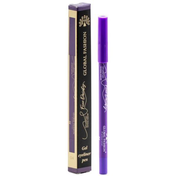 Creion-gel de ochi, Global Fashion, 04, purple