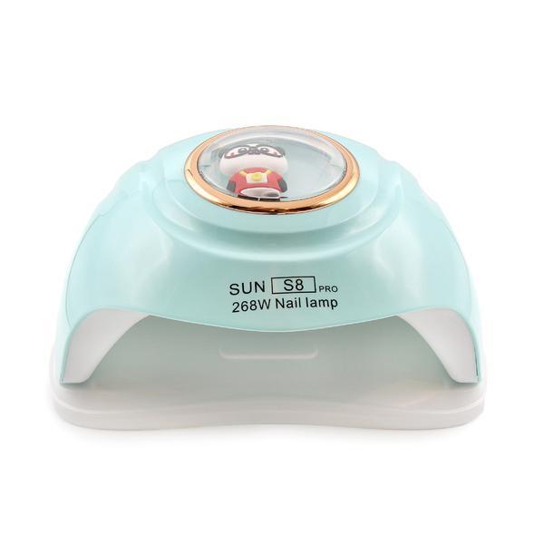 Lampă pentru unghii Led/Uv SUN S8Pro, 268W, mint