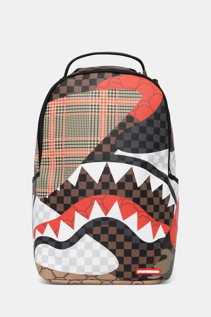 Sprayground rucsac culoarea maro, mare, modelator, 910B6325NSZ