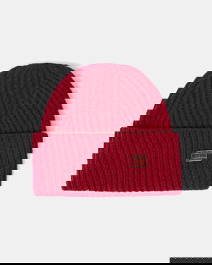 Tommy Jeans pălărie din amestec de lână culoarea roșu, AW0AW17905